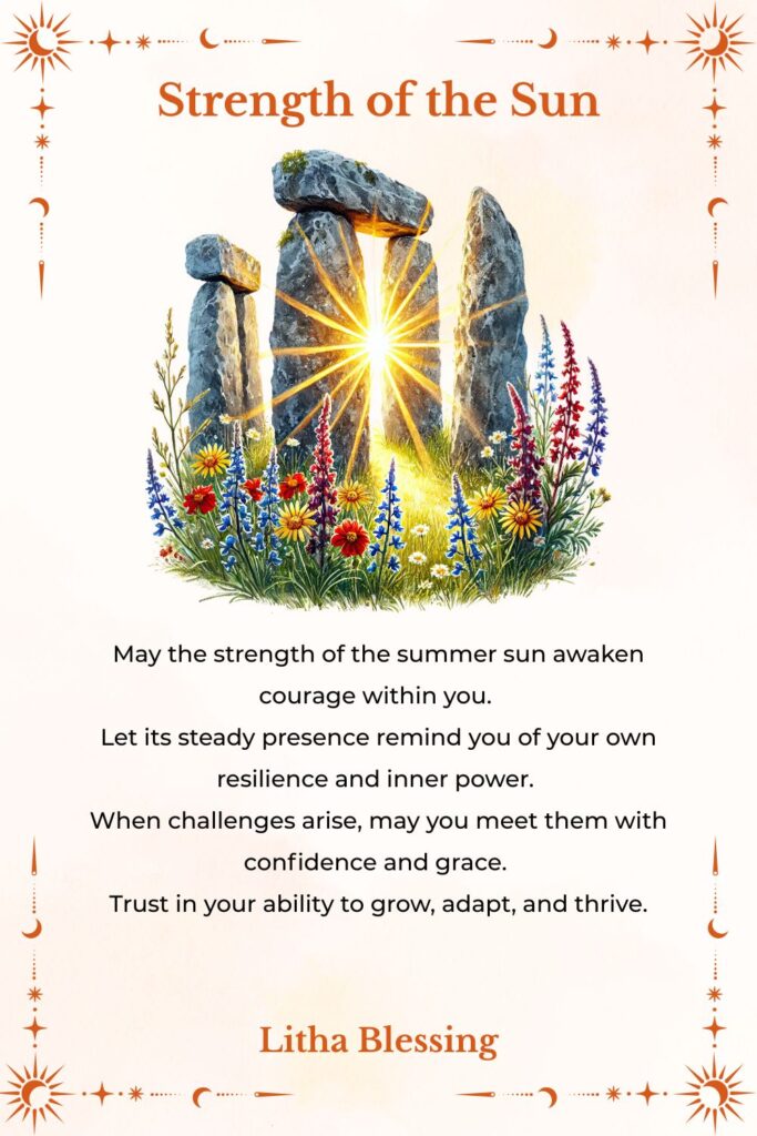 Strength of the Sun Litha Blessing
