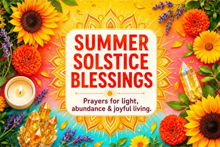 Summer Solstice Blessings featured