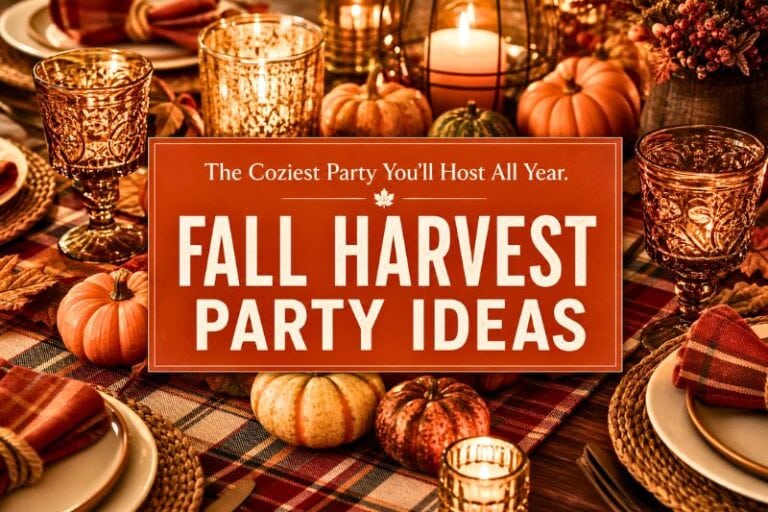 Fall Harvest Party Ideas featured