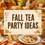 Fall Tea Party Ideas featured