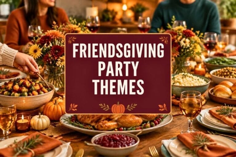 Friendsgiving Theme Ideas featured