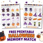 Halloween Memory Match featured