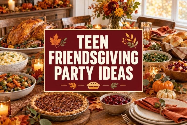 Teen Friendsgiving Party Ideas featured