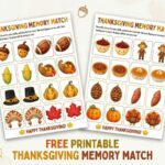 Thanksgiving Memory Match featured